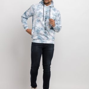 Status Quo Mens All Over Printed Hooded Sweatshirt