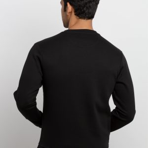 Mens Printed Round Neck Sweatshirt