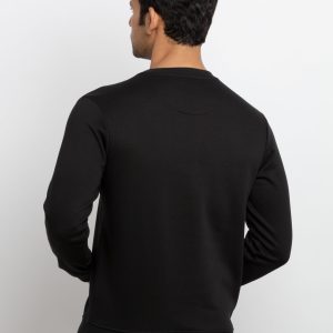 Mens Printed Round Neck Sweatshirt