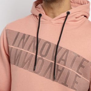 Mens Printed Hooded Sweatshirt
