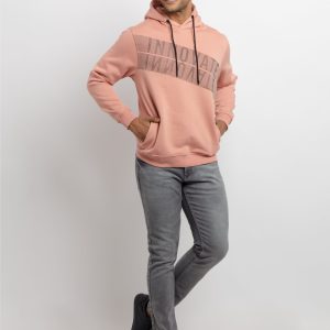 Mens Printed Hooded Sweatshirt