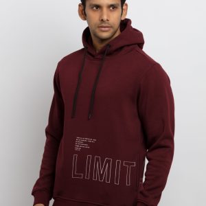 Mens Printed Hooded Sweatshirt