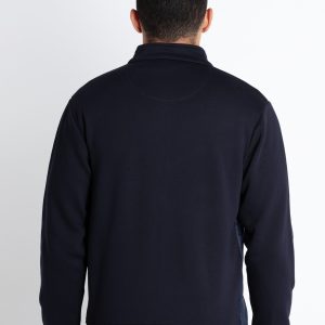 Mens Mix & Match Henley Neck Sweatshirt