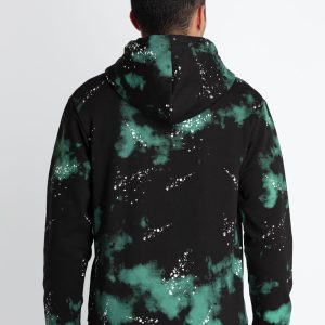 Mens Tie & Dye Sweatshirt With Hoodie