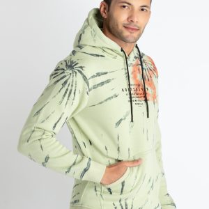 Mens All Over Print Sweatshirt With Hoodie
