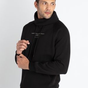 Mens Foldable Turtle Neck Sweatshirt