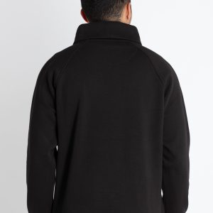 Mens Foldable Turtle Neck Sweatshirt