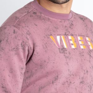 Status Quo Mens Printed Round Neck Sweatshirt