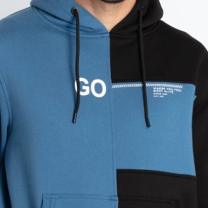 Mens Mix & Match Hooded Sweatshirt
