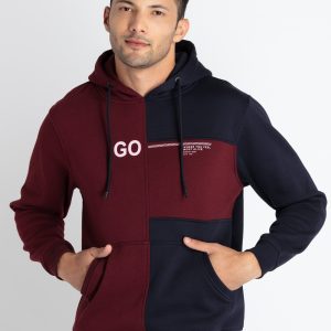 Mens Mix & Match Hooded Sweatshirt