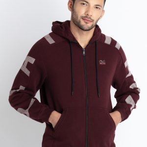 Status Quo Mens Solid Hooded Sweatshirt