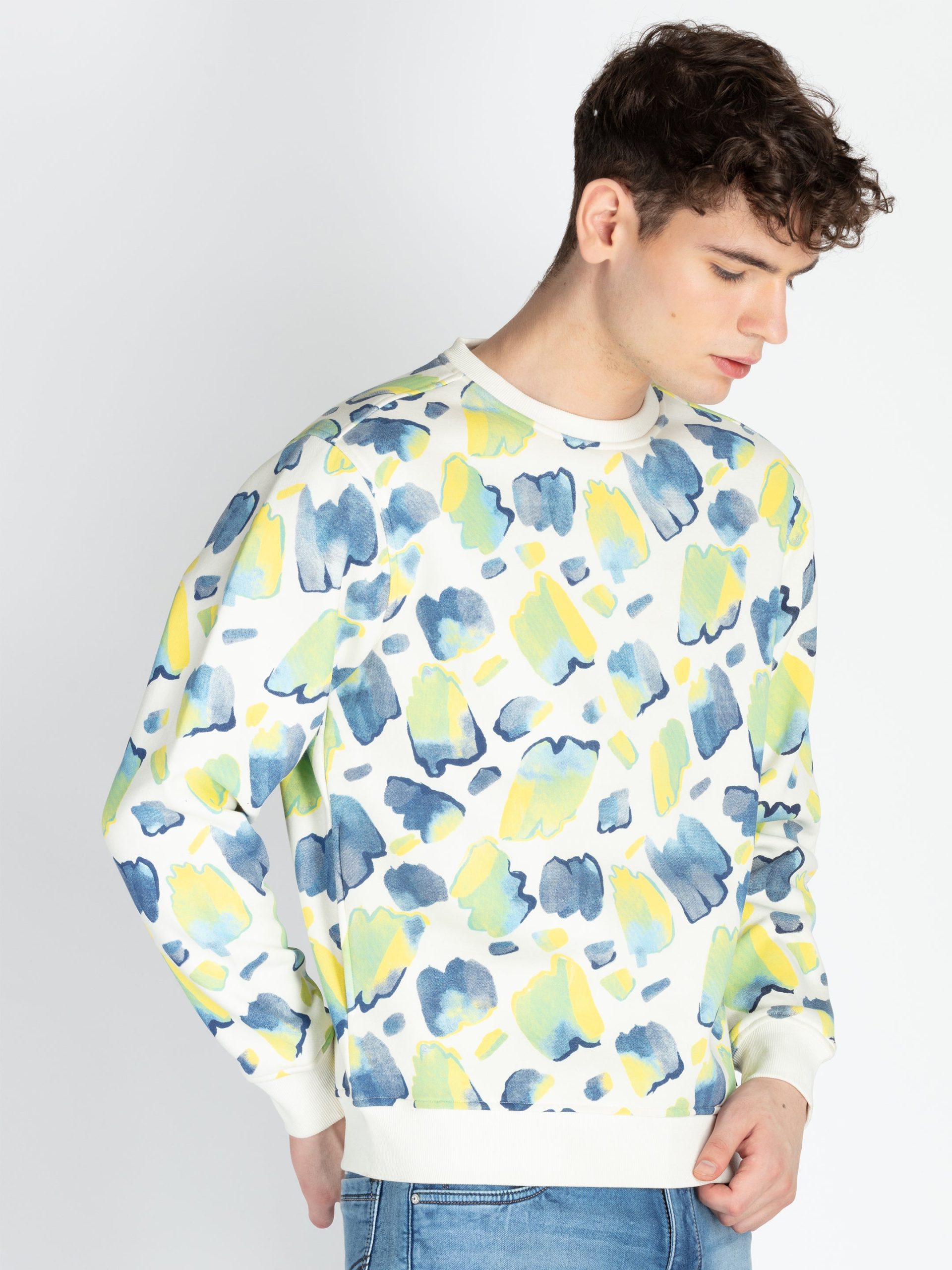 Status Quo Men'S All Over Printed Sweatshirt