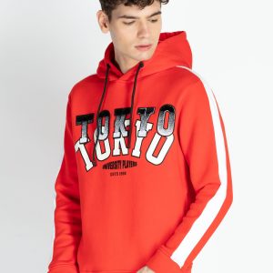 Mens Solid Hooded Sweatshirt