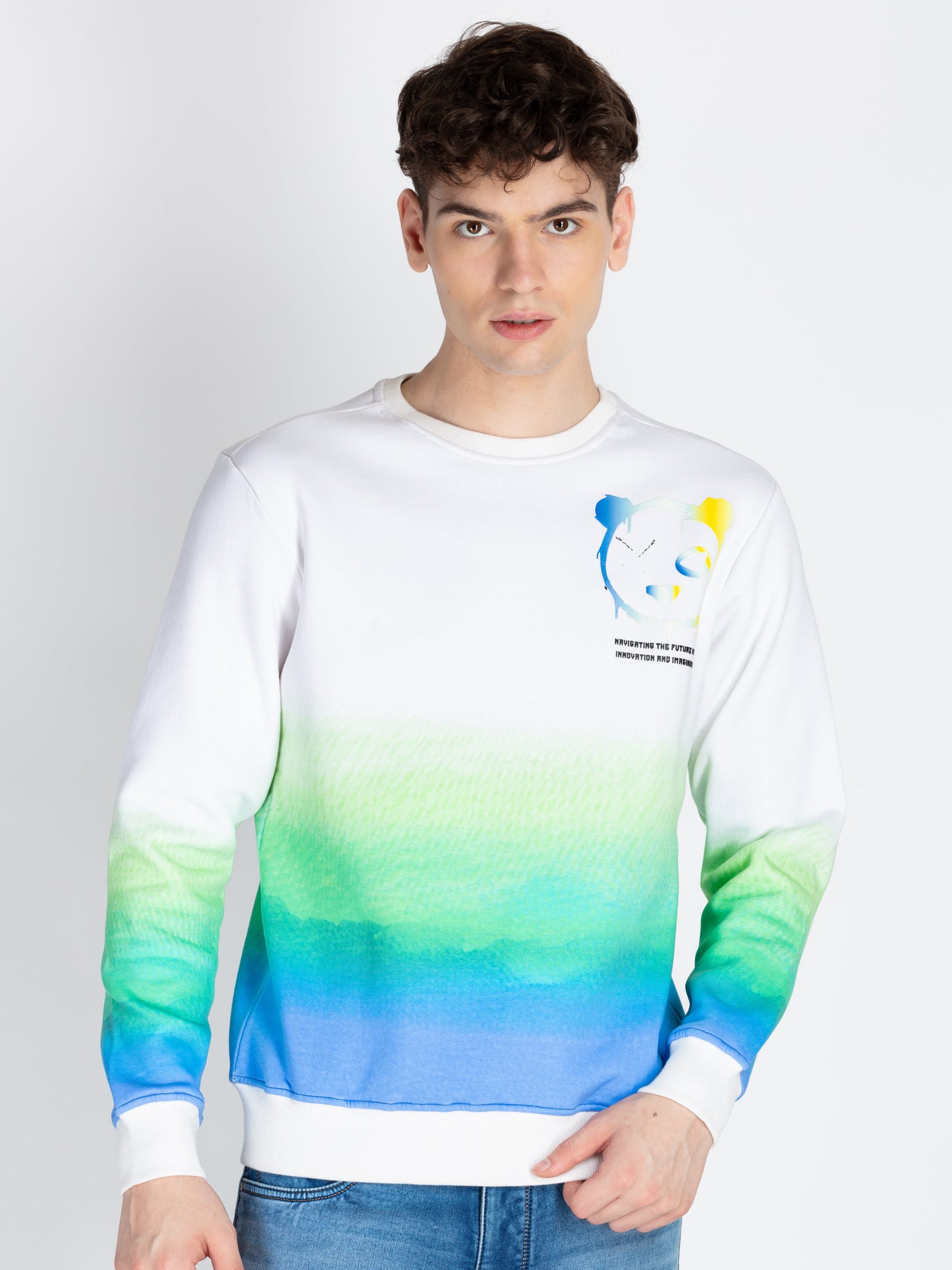 Status Quo Men'S All Over Printed Sweatshirt
