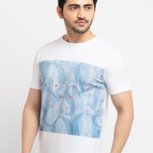 Status Quo Mens Printed Round Neck T-Shirt