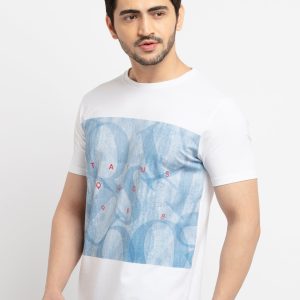 Status Quo Mens Printed Round Neck T-Shirt