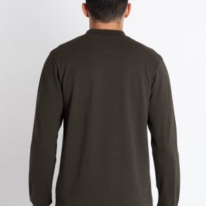 Status Quo Mens Solid Round Neck T-Shirt