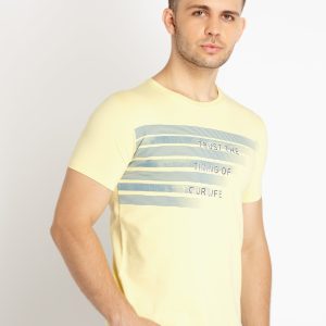 Status Quo Mens Printed Round Neck T-Shirt
