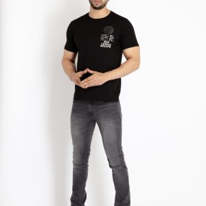 Status Quo Mens Printed Round Neck T-Shirt