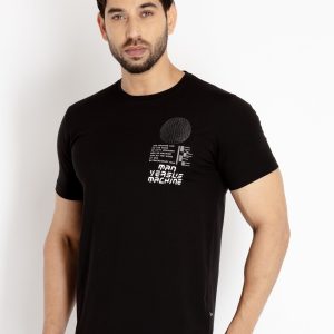 Status Quo Mens Printed Round Neck T-Shirt