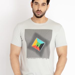Status Quo Mens Printed Round Neck T-Shirt