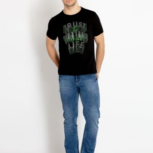 Mens Printed Round Neck T-Shirts