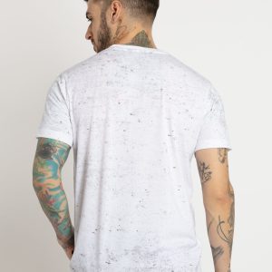 Status Quo Mens All Over Printed Round Neck T-Shirt