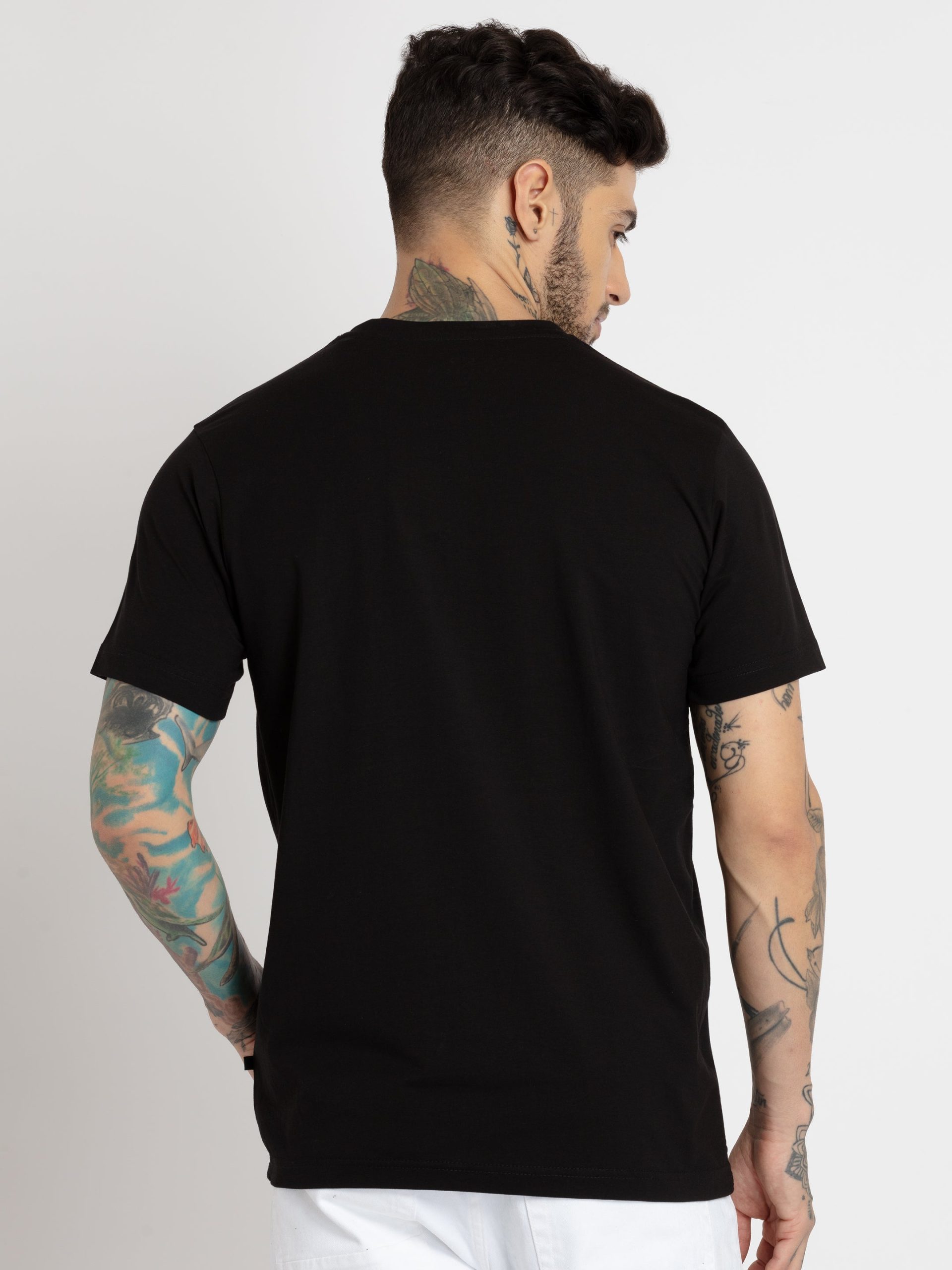 Status Quo Mens Printed Round Neck T-Shirt