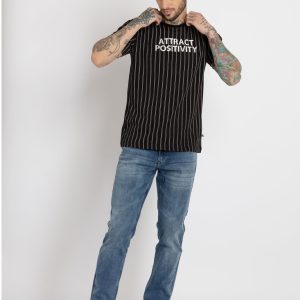 Mens Printed Round Neck T-Shirt