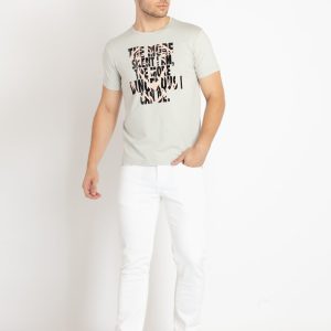 Status Quo Mens Printed Round Neck T-Shirt
