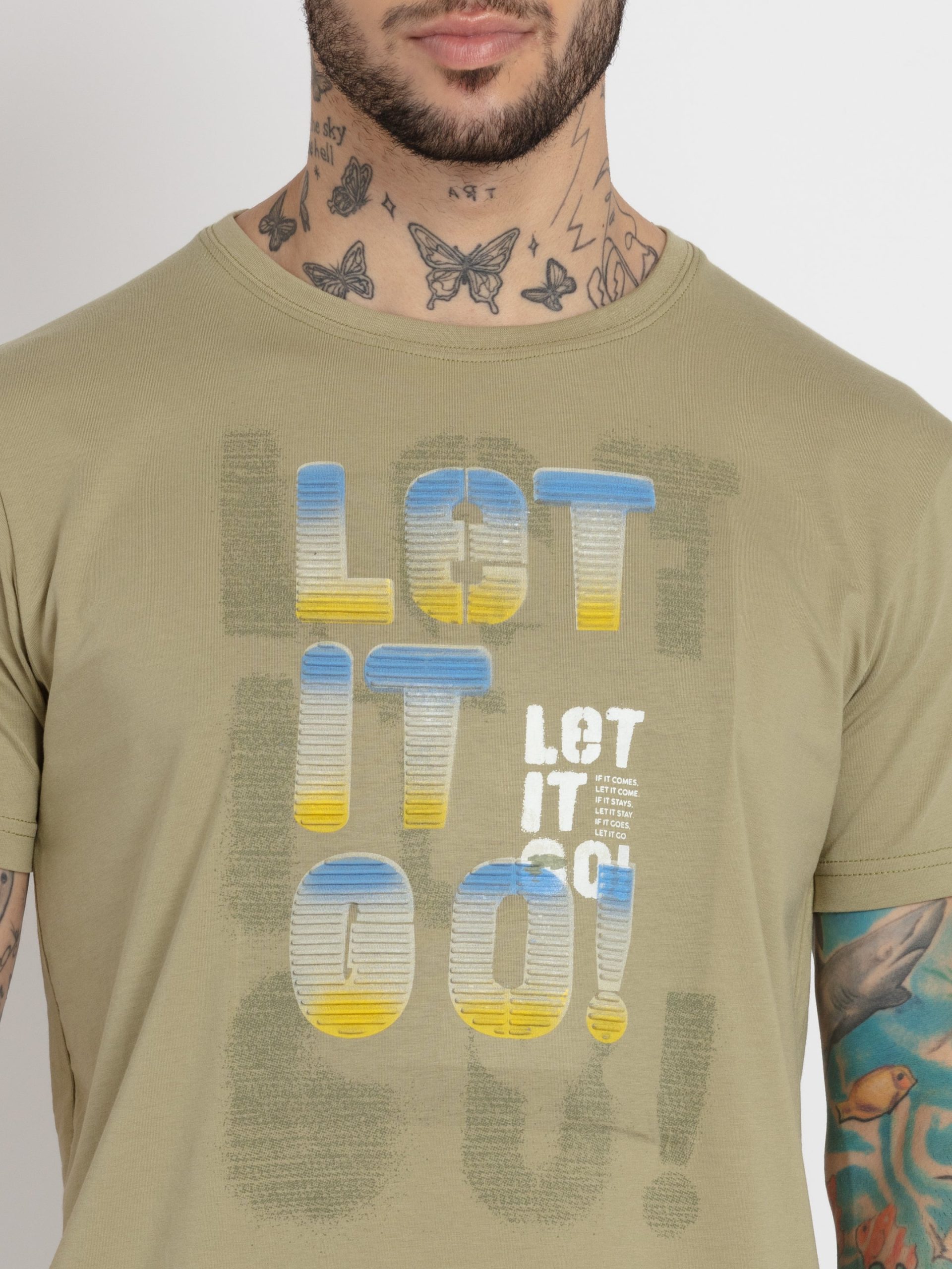 Status Quo Mens Printed Round Neck Tshirt