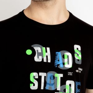 Status Quo Mens Printed Round Neck T-Shirt