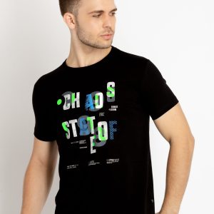 Status Quo Mens Printed Round Neck T-Shirt