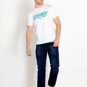 Mens Printed Round Neck T-Shirts
