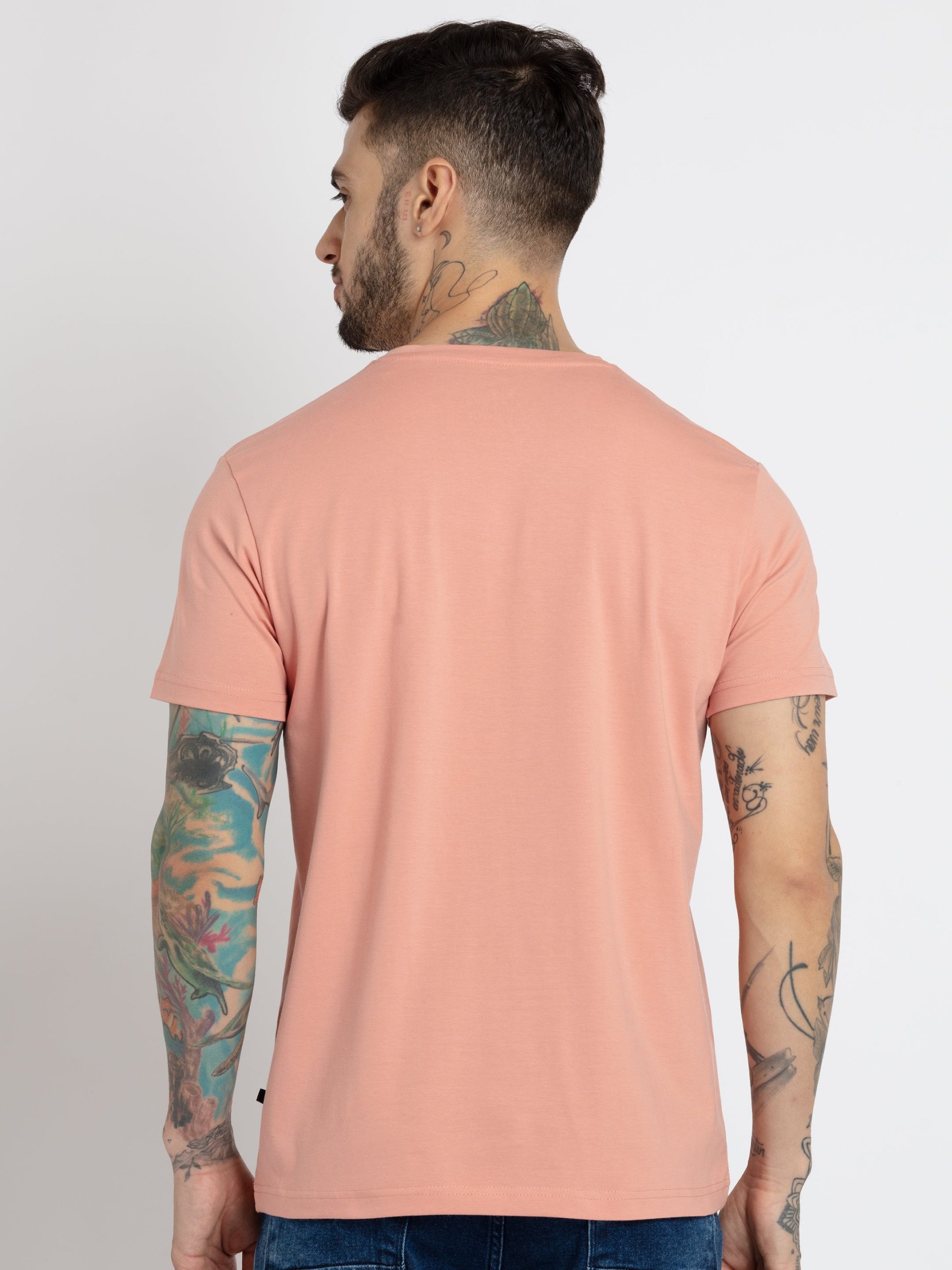 Status Quo Mens All Over Printed Round Neck T-Shirt