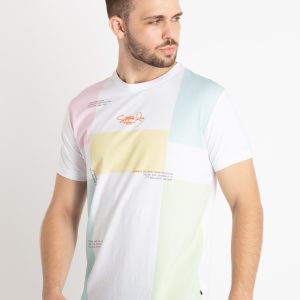 Mens Printed Round Neck T-Shirt