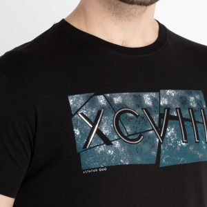 Mens Printed Round Neck T-Shirt