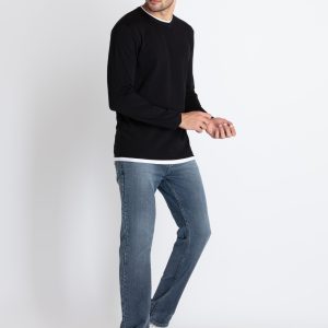Mens Solid Round Neck T-Shirt