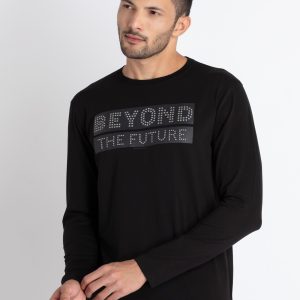 Status Quo Men'S Printed Round Neck T-Shirt