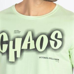 Mens Printed Round Neck T-Shirt