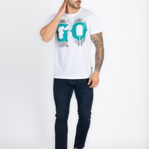 Status Quo Mens Printed Round Neck T-Shirt