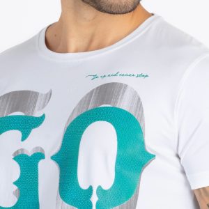 Status Quo Mens Printed Round Neck T-Shirt