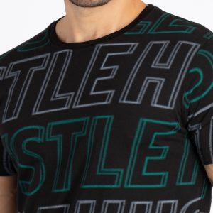 Mens All Over Printed Round Neck T-Shirt