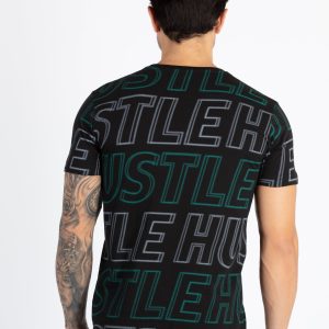 Mens All Over Printed Round Neck T-Shirt