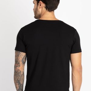 Mens Printed Round Neck T-Shirt