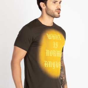 Mens Printed Round Neck T-Shirts