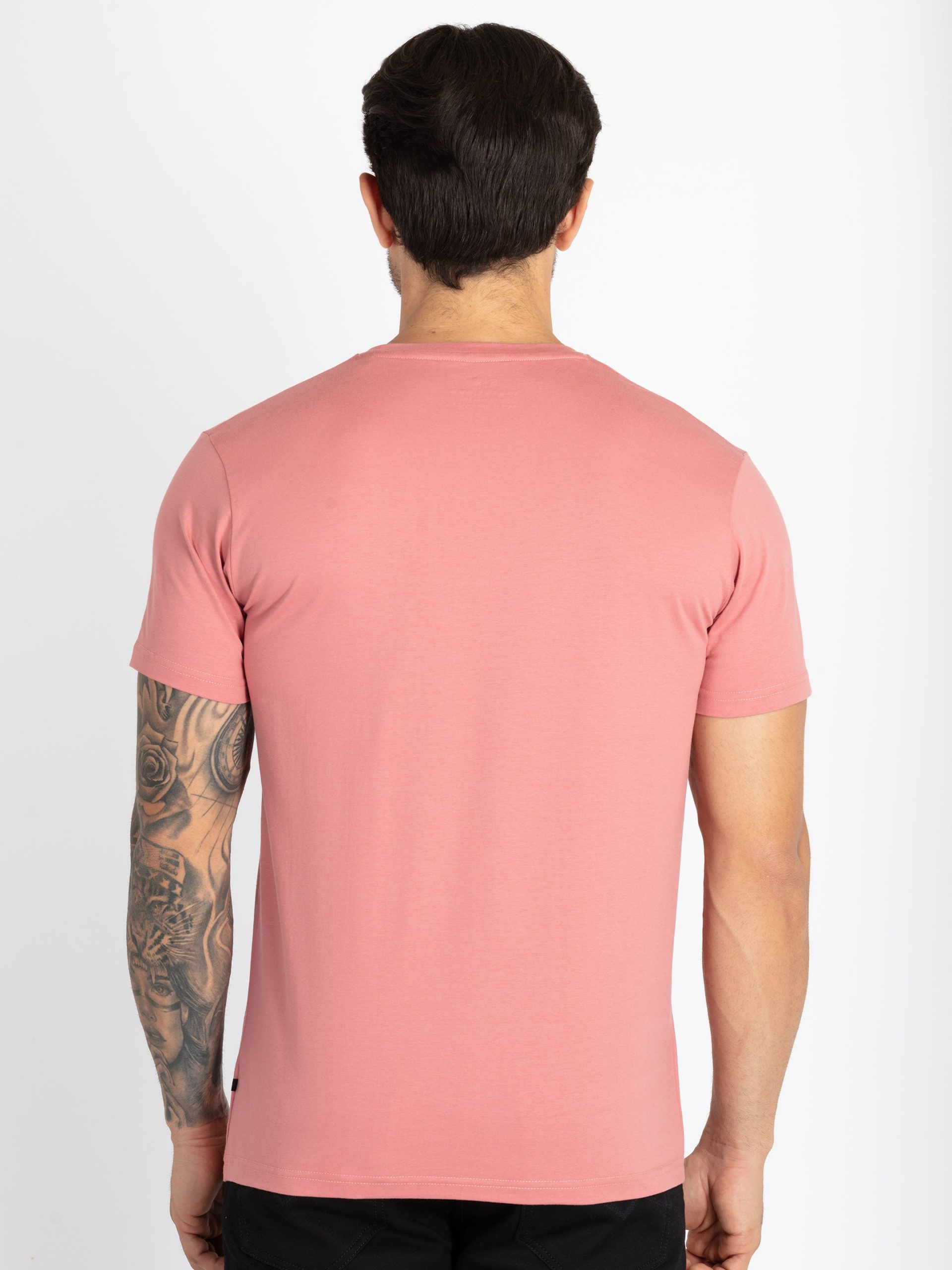 Mens Printed Round Neck T-Shirt