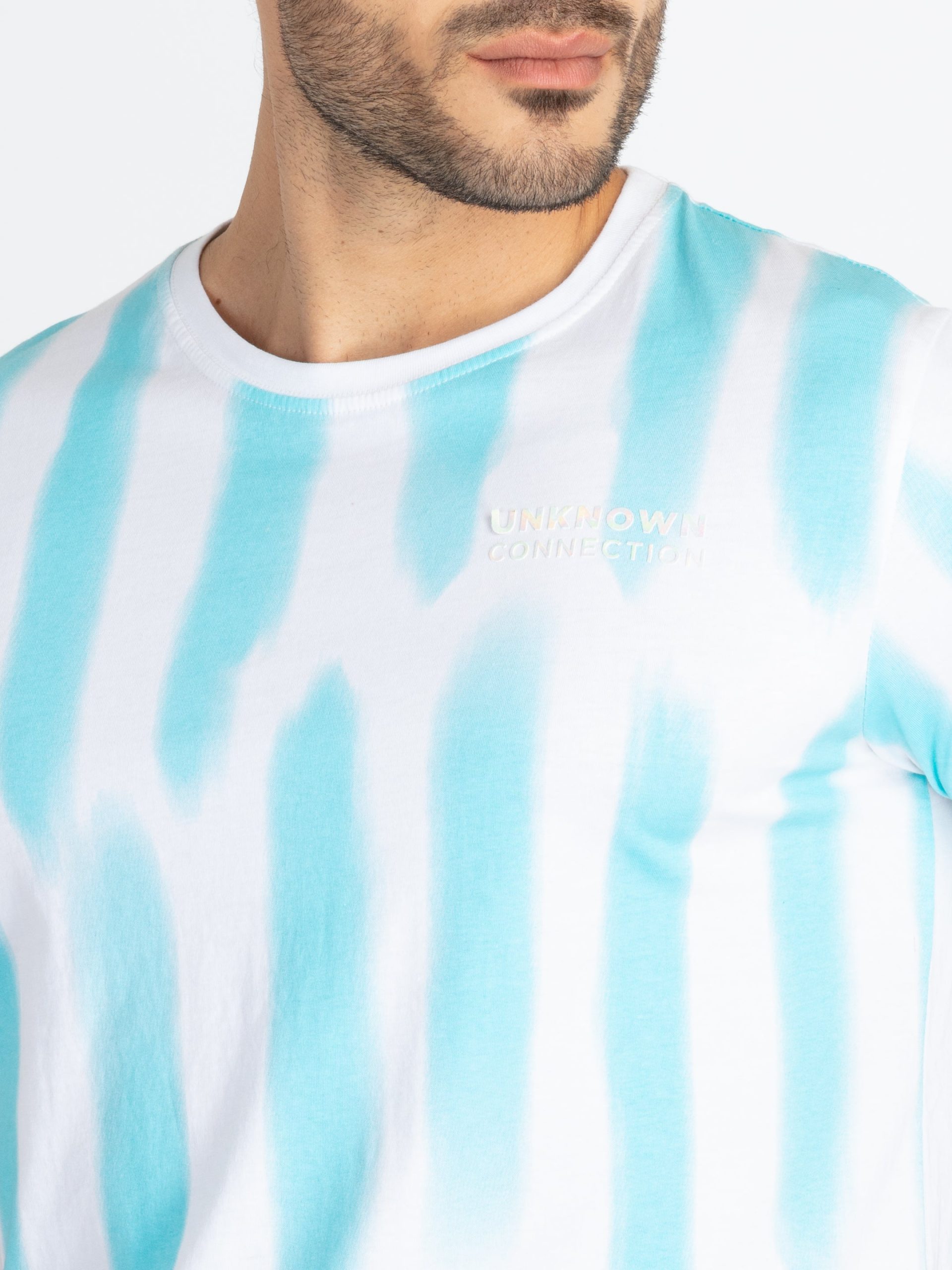 Mens All Over Printed Round Neck T-Shirt