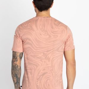 Mens All Over Printed Round Neck T-Shirt