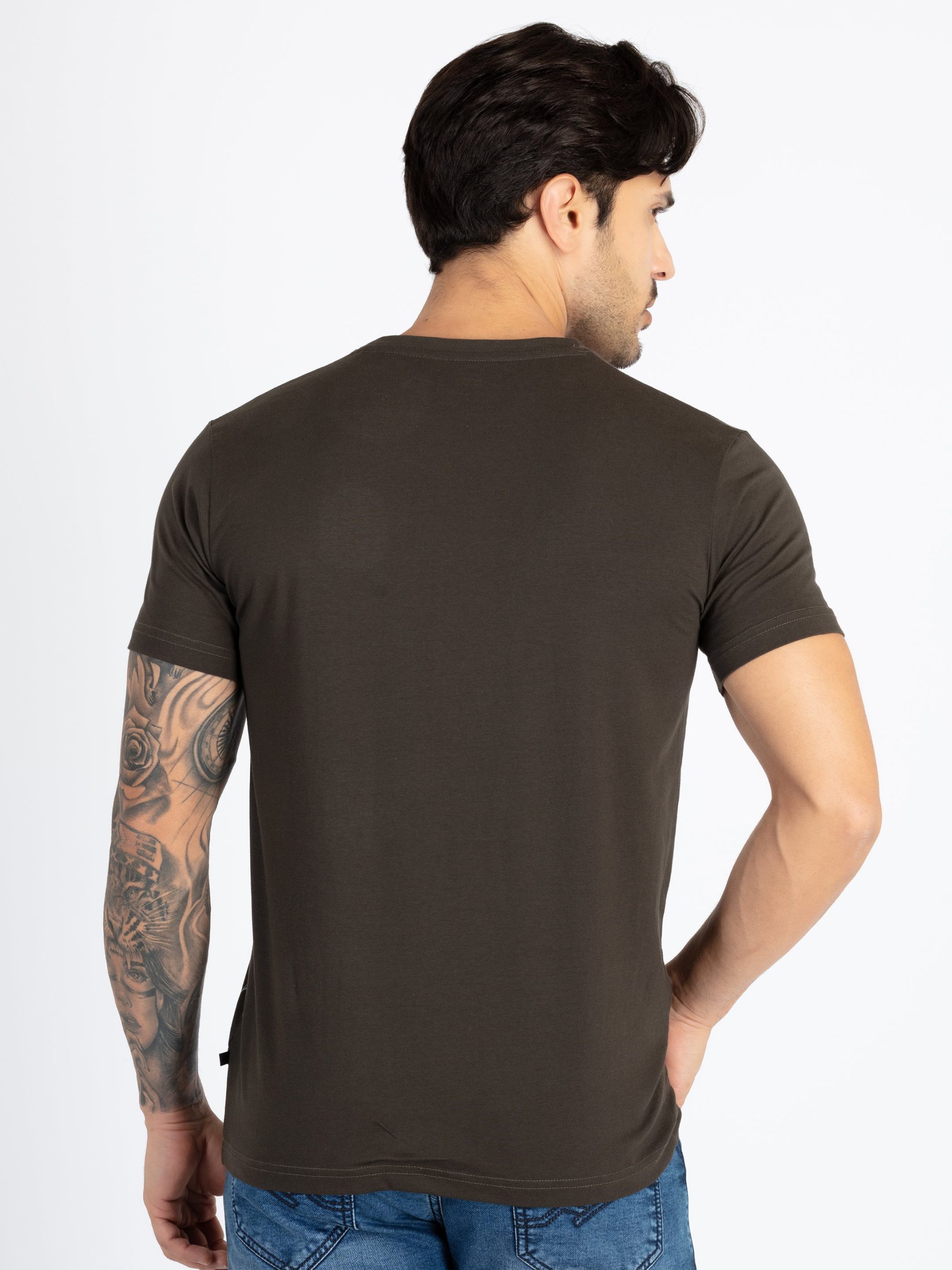 Status Quo Mens Printed Round Neck T-Shirt